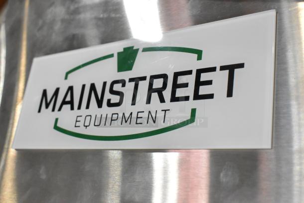 Brand new 2024 Mainstreet 829BMR49F stainless steel 2-door reach-in freezer, scratch and dent. 115V, 1 phase.
