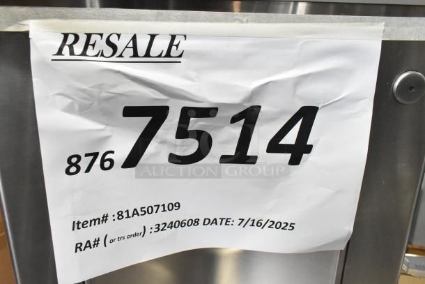 Brand new Oasis 507109 AquaPointe VersaFiller bottle filling station, stainless steel, non-refrigerated, 1.1 GPM. Item# 81A507109.