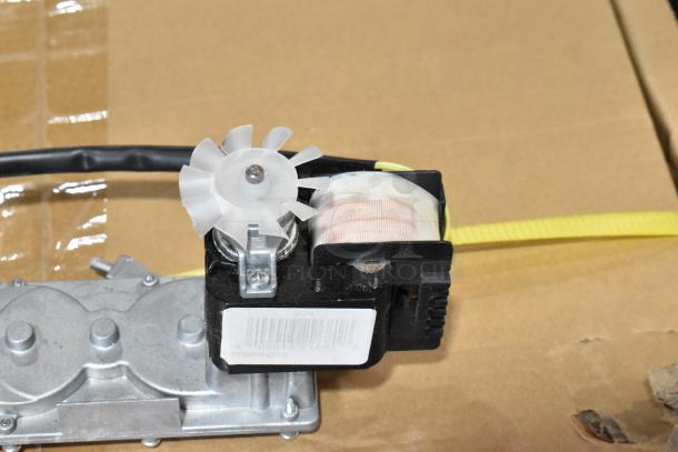 2 brand new scratch and dent items; K935 unit and Maxair BT110 fan part. Includes visible barcode label.