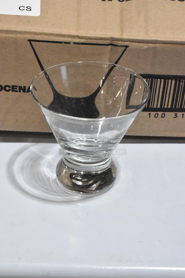 Anchor Hocking 90004 New Orleans 4.5 oz. Espresso/Rocks Glass, new with box, scratch and dent, glassware auction item.
