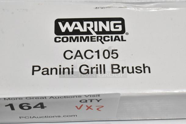 Waring CAC105 Panini Grill Brush box label, brand new condition, auction lot 164, 2 times your bid offer.