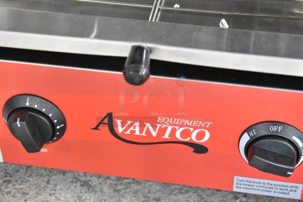 Brand new Avantco 177SAL17M stainless steel 17" electric salamander. Scratch and dent condition. 208/240V, 1 phase.