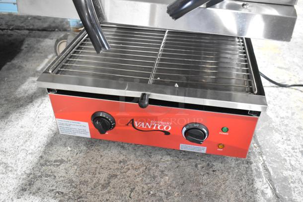 Avantco 177SAL17M 17" Stainless Steel Electric Salamander, brand new scratch and dent, 208/240V, 1 phase.