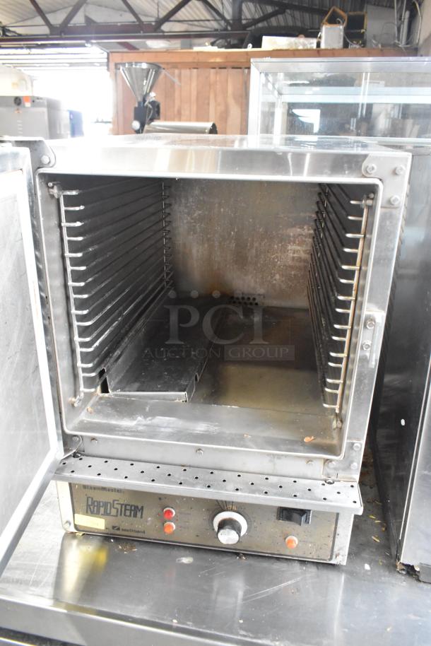 Southbend RS-4E SteamMaster stainless steel single deck steam cabinet, electric, 208 volts, 1/3 phase, used condition.