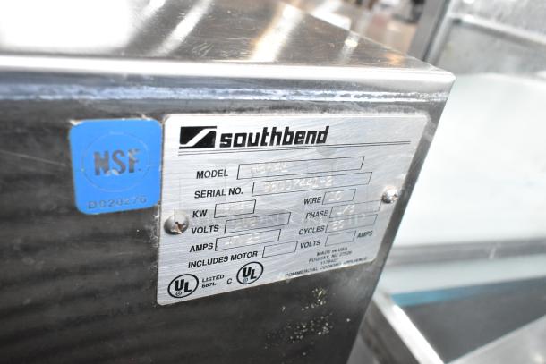Southbend RS-4E SteamMaster stainless steel electric steam cabinet, 208V, 1/3 phase, NSF and UL certified.