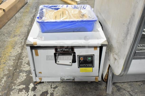 Bar Maid CP-3000-D stainless steel cutlery dryer/polisher, new, scratch and dent, 110-120 volts, 1 phase.