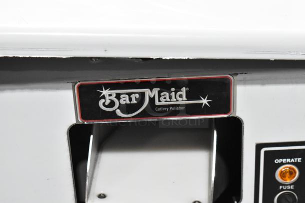 Bar Maid CP-3000-D cutlery dryer/polisher machine, stainless steel, brand new with minor scratches and dents, 110-120V.