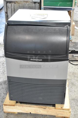 BRAND NEW SCRATCH AND DENT! 2025 Scotsman UC2024MA-1A Stainless Steel Undercounter Medium Cube Ice Machine - 227 lb. 115 Volts, 1 Phase. - Item #1208774