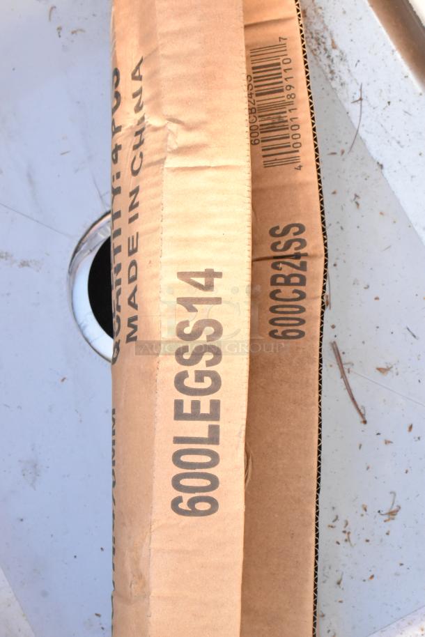 Regency 600S31824 94" stainless steel sink box, showing model 600CB24SS, marked "Made in China."