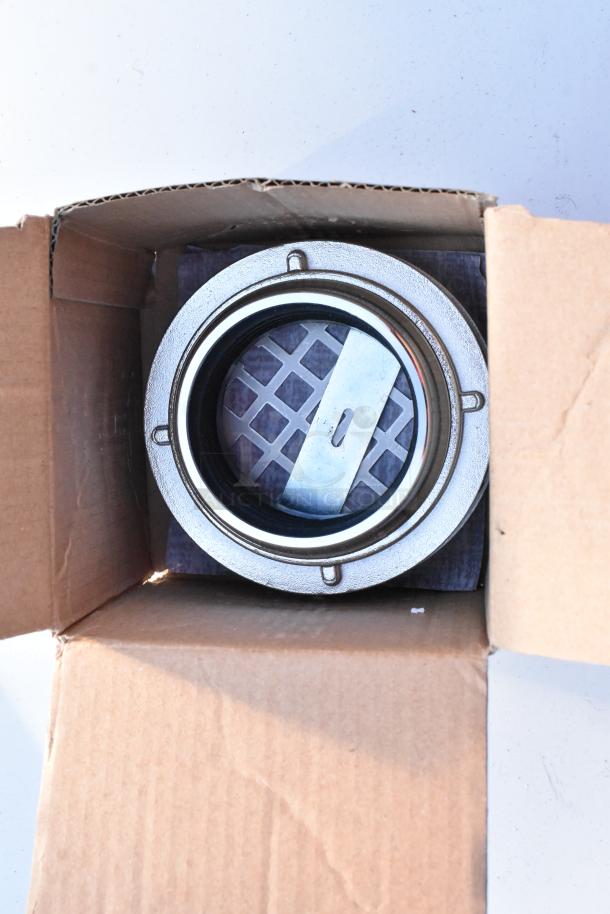 Brand new Steelton 522MS242412 mop sink, 24"x24"x12", 16 gauge 304 stainless steel, one compartment, minor scratches.