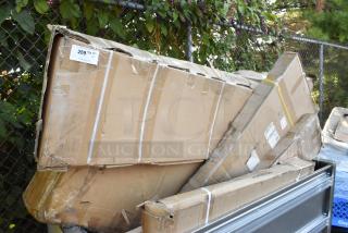 7 BRAND NEW SCRATCH AND DENT! Items Including 600WS1584 Regency 18 Gauge Stainless Steel 15