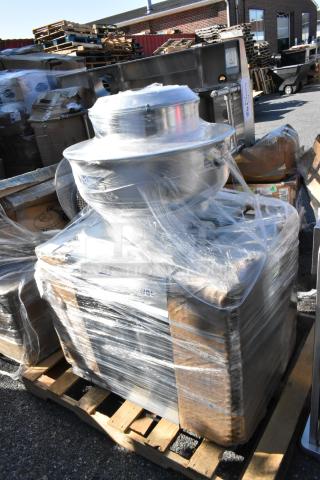 2 Items Including Canarm ALX120-UD-EC Upblast Direct Drive Spun Alum Exhauster 120/208-240 Volt, 1 Phase and Manitowoc Remote Compressor for Ice Head. 2 Times Your Bid! - Item #1208894