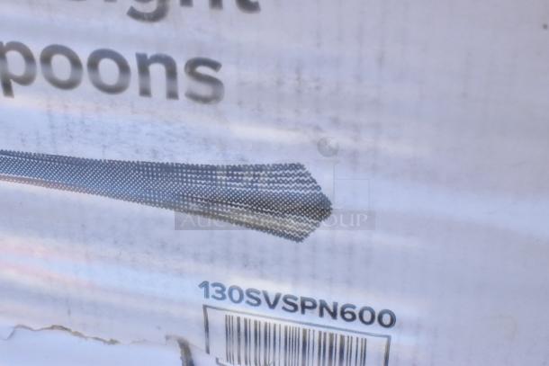 30 new boxes of assorted to-go containers, bowls, tumblers, and lids with barcode 130SVSPN600 visible on packaging.