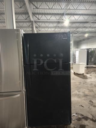 Frigidaire FFTR1821TB 18 Cu. ft. Black Top Freezer Refrigerator - Item #1209105