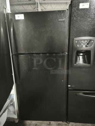 Frigidaire FFTR1821TB 18 Cu. ft. Black Top Freezer Refrigerator - Item #1209105