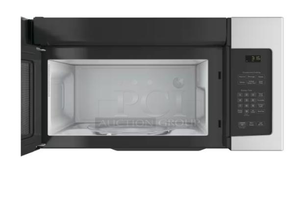 BRAND NEW GE Profile™ 1.7 Cu. Ft. Convection Over-the-Range Microwave, Model PVM9179SRSS. Stainless steel, scratch and dent condition.