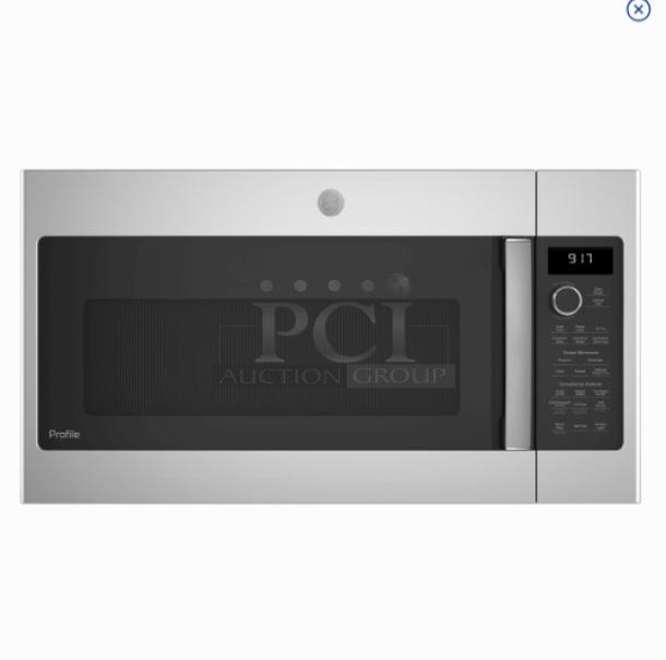 BRAND NEW GE Profile™ 1.7 Cu. Ft. Convection Over-the-Range Microwave Oven, Model PVM9179SRSS, scratch and dent condition.