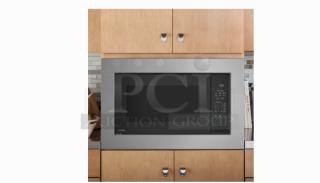 BRAND NEW SCRATCH AND DENT GE Profile 2.2 cu. ft. Built-In Sensor Microwave Oven (Color “Gray”) - Item #1209913