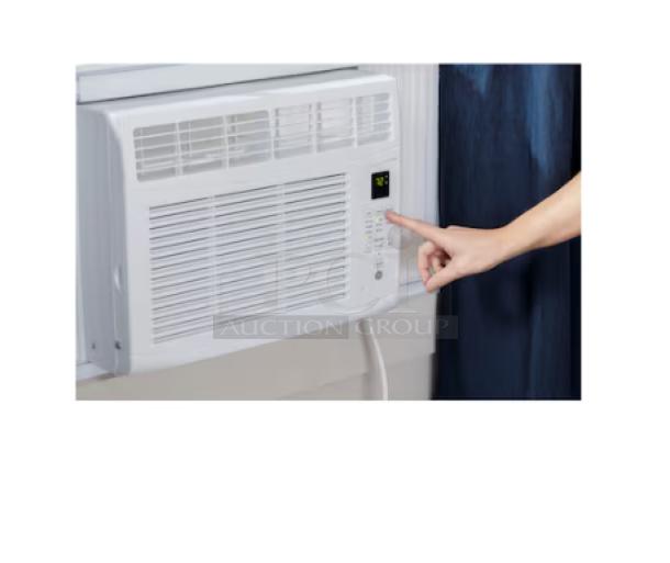 BRAND NEW GE 6,000 BTU window AC, model AWFS06BWL, for rooms up to 250 sq ft. Scratch and dent condition.