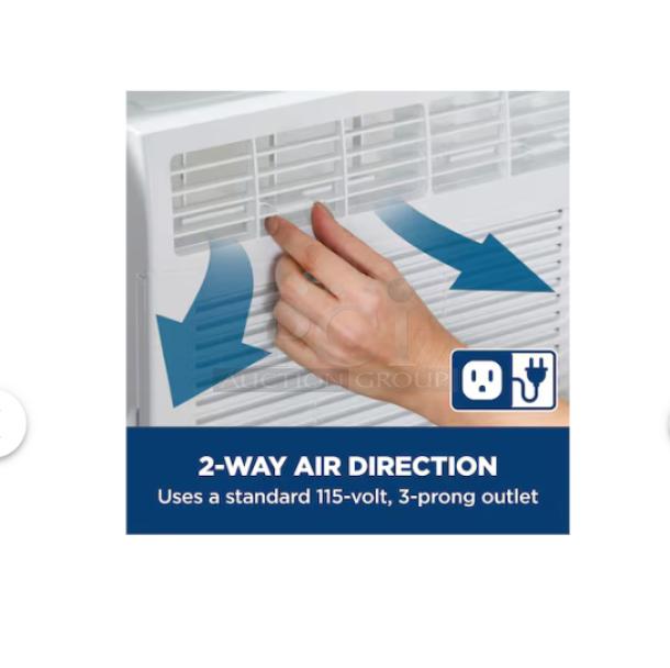 BRAND NEW SCRATCH AND DENT GE 6,000 BTU Window AC AWFS06BWL features 2-way air direction, for rooms up to 250 sq ft.