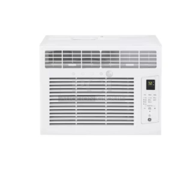 BRAND NEW SCRATCH AND DENT GE® 6,000-BTU window air conditioner, model AHQ06LYC, electronic controls, ideal for small rooms.