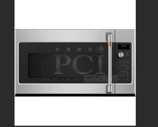 Café CVM517P4RW2 Convection Over-the-Range Microwave, Matte White, 1.7 Cu. Ft., Air Fry, Sensor Cooking, 300 CFM, New.