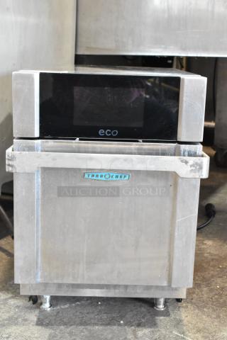 2019 Turbochef ECO stainless steel rapid cook oven, commercial countertop model, visible branding, electric, 208/240V, 1 phase.