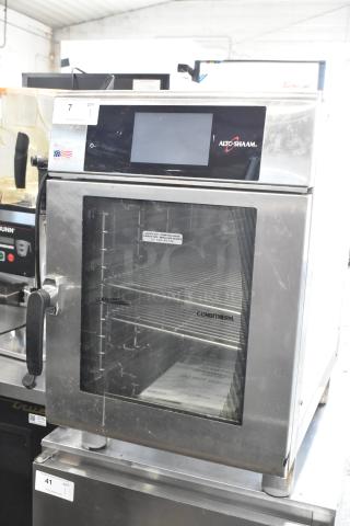 2016 Alto Shaam CTX4-10EC stainless steel combi oven, electric, boiler-free, 5-pan capacity, express controls.