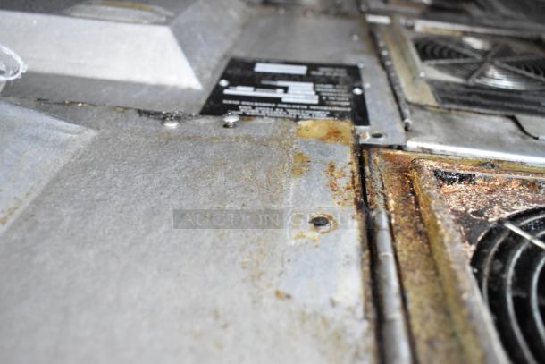 Turbochef HhC2020 stainless steel rapid cook oven, visible wear and oxidation on surface, electric, 208/240V, 3 phase.