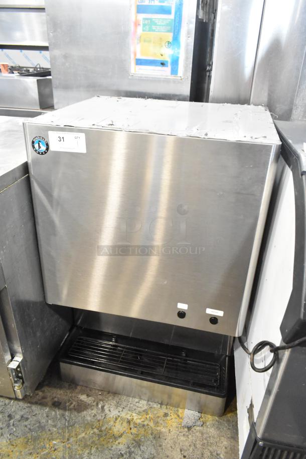Hoshizaki DCM-500BAH stainless steel commercial ice machine with water dispenser, model DCM-500BAH, 115-120V, 1 phase.
