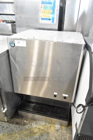 Hoshizaki DCM-500BAH stainless steel commercial ice machine with water dispenser, model DCM-500BAH, 115-120V, 1 phase.