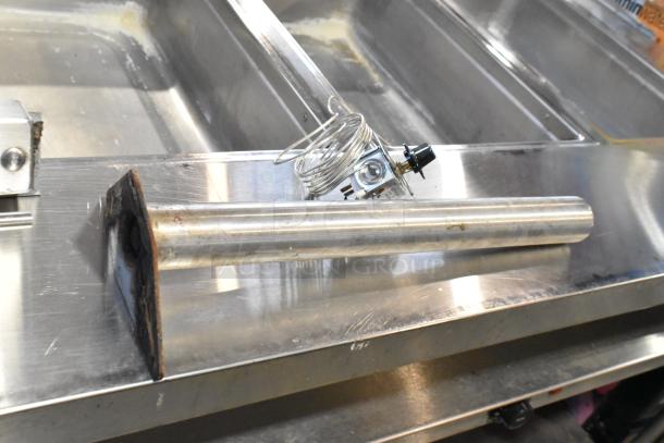 Taylor 340-27 Stainless Steel Frozen Beverage Machine, single flavor, 208-230V, 1 phase, with visible metal components.