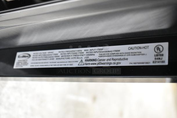 BRAND NEW 2025 KoolMore KM-MD-1SS Stainless Steel Commercial Microwave Drawer, 120V, 1 Phase. Features glass damage. See label for details.