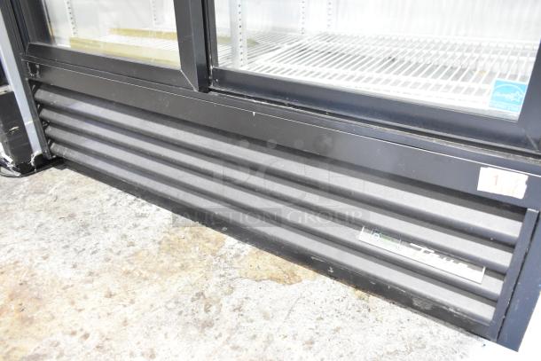2019 True GDM-41SL-48-HC-LD 2 Door Cooler, metal frame, poly racks, 115V, 1 Phase, Energy Star label, mint condition.