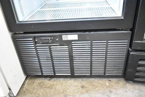 2019 Habco SE18 commercial cooler, single door, metal, with poly coated racks, 115 volts, 1 phase. Model SE18.