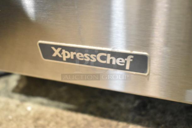 Brand new 2023 XpressChef JET19 stainless steel commercial countertop oven, high-speed with scratch and dent.