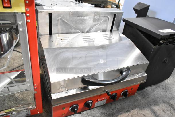 BRAND NEW Avantco 177SAL23M 23" stainless steel salamander. Electric; 208/240V, 1 Phase. Scratch and dent condition.