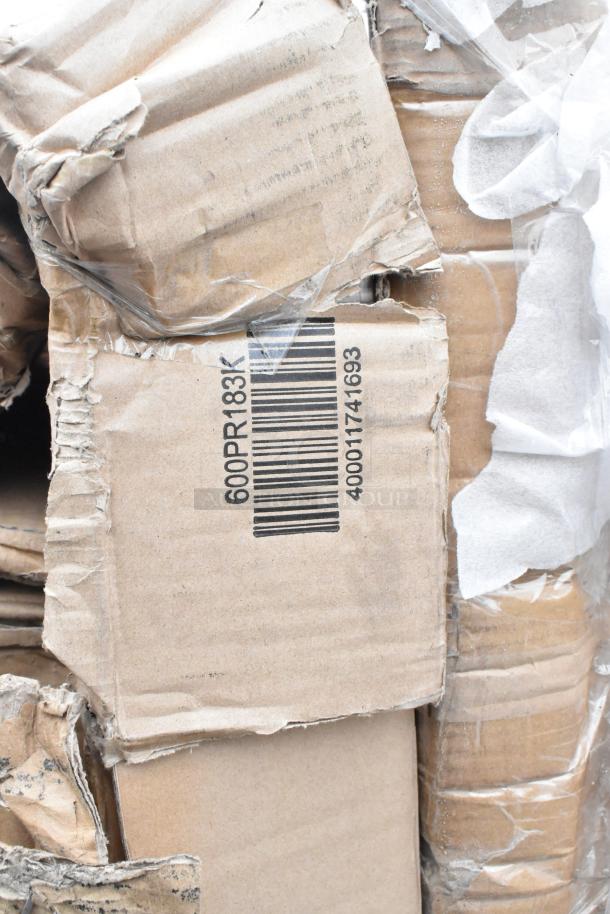 Damaged packaging with visible barcode and code 600PR183K; part of a lot of 13 new scratch and dent items.