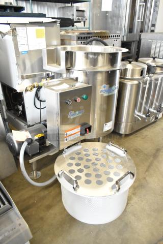 BRAND NEW Insinkerator PRT-3 PowerRinse Food Waste Collector, stainless steel, 2022, 208/220-240V, 3-phase, commercial use.