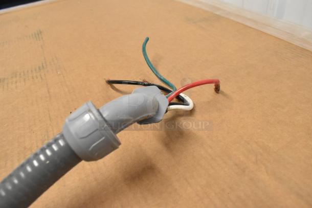 Electrical wires for 2022 Precision HD-60 Dough Mixer. Includes red, green, black, and white wires with connectors.