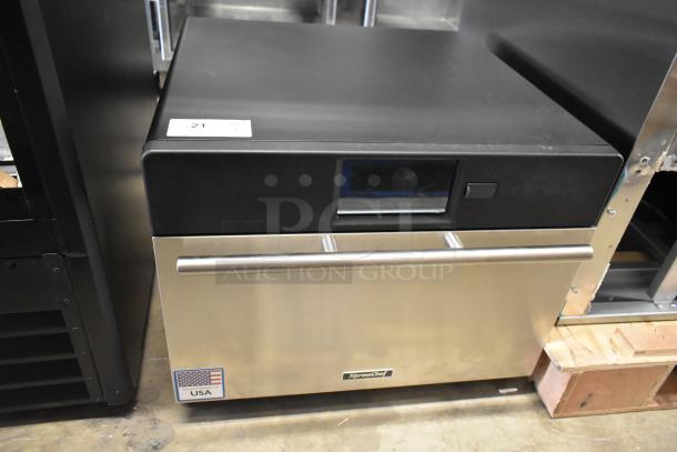 XpressChef MXP22TLT stainless steel high-speed countertop oven, touch display, Teflon® coating, 208/240V, new condition.