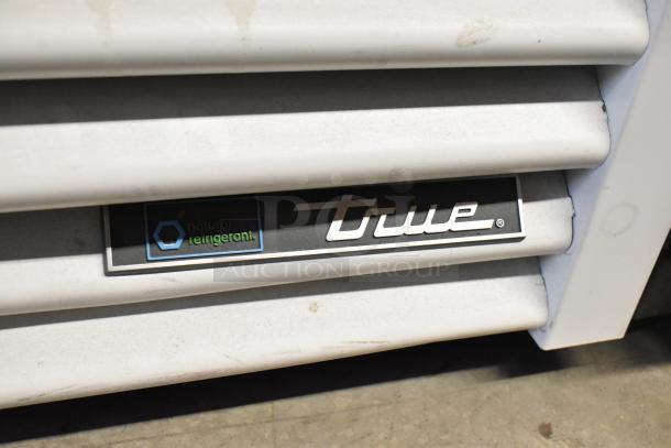 2021 True TSCI-600R-G-PH commercial cooler label, featuring "True" logo and "natural refrigerant" text.
