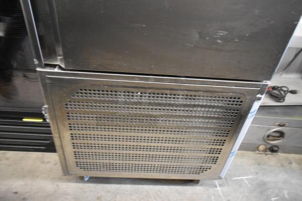 2023 Desmon GBF-15+ETL stainless steel commercial blast chiller with 4 probes on casters. 220V, 3 phase.