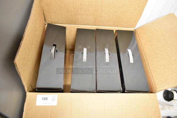 Box of four new AvaMix 928IBHD12 immersion blenders, heavy-duty, variable speed, 12-inch, 1 1/4 hp, 120V, scratch and dent condition.