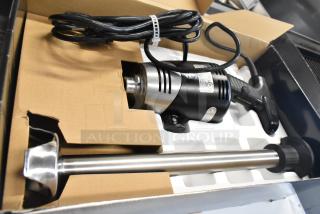 BRAND NEW SCRATCH AND DENT Waring WSB Big Stik 16" Immersion Blender in original packaging, 120V, 1 Phase.