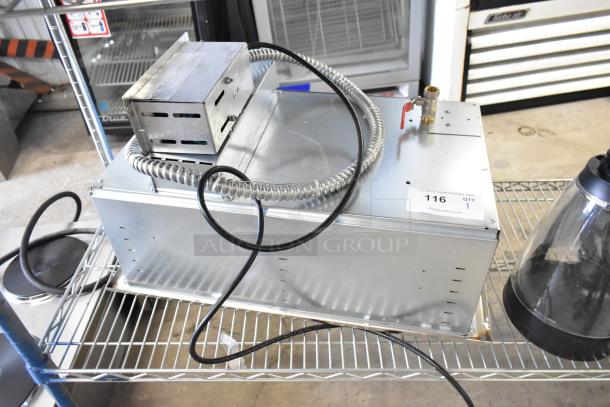 BRAND NEW Vollrath 3646610 Modular Drop In Hot Food Well, with thermostatic controls, standard drain, minor scratches.