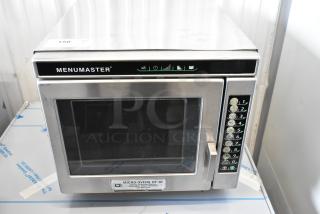 2018 Menumaster MRC30S2 Stainless Steel Commercial Countertop Microwave Oven. 208/240 Volts, 1 Phase. - Item #1209824