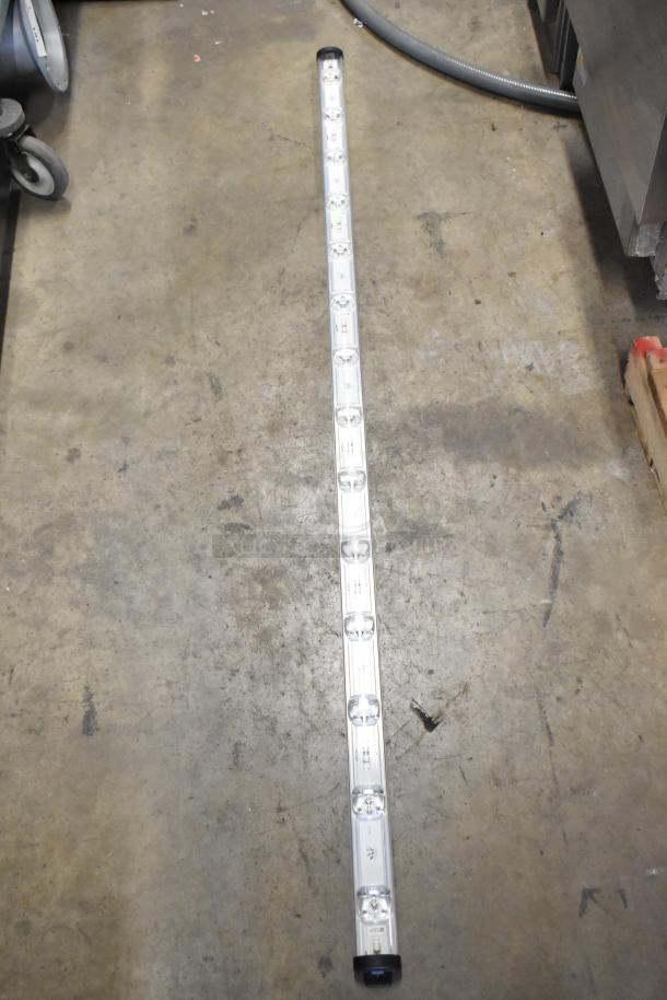 12 Anthony Optimax 2 LED Light Strip, clear housing, 12 segments, excellent condition, enhances lighting efficiency.