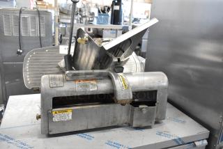 Hobart 1612 Stainless Steel Commercial Countertop Meat Slicer. 115 Volts, 1 Phase. - Item #1209844