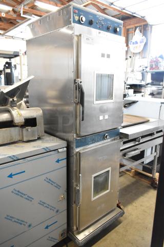 Alto Shaam 1000-TH-I Halo Heat Stainless Steel Commercial Cook N Hold Oven on Commercial Casters. 208-240 Volts. - Item #1209845